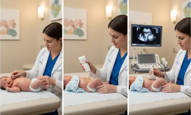 Ecografie șold bebeluși