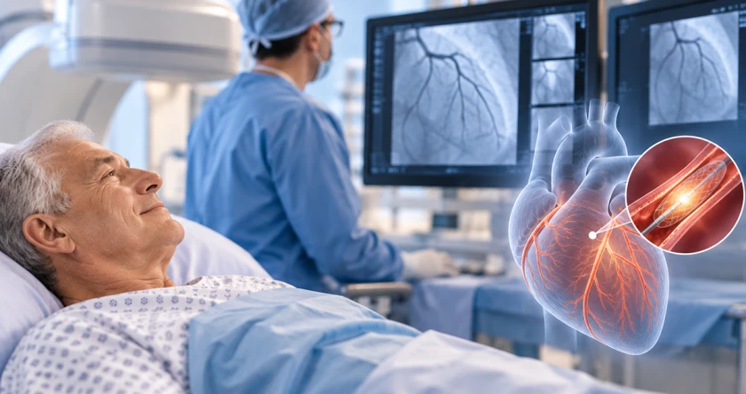 angiografia coronariană
