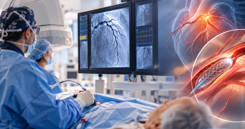 Coronarografie vs angioplastie