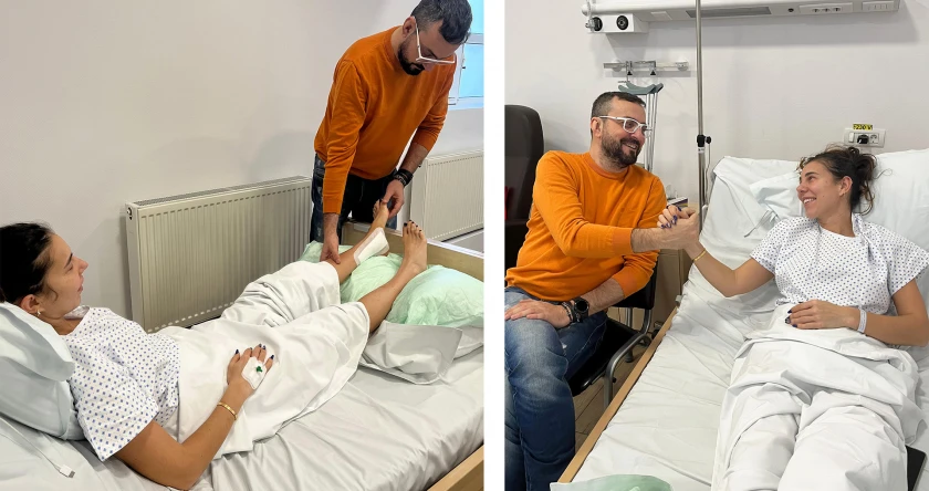 Jucătoarea de tenis Mihaela Buzărnescu primește tratament specializat la GRAL Medical de la Dr. Mihai Râșcu