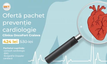 Ofertă pachet preventie cardiologie Craiova